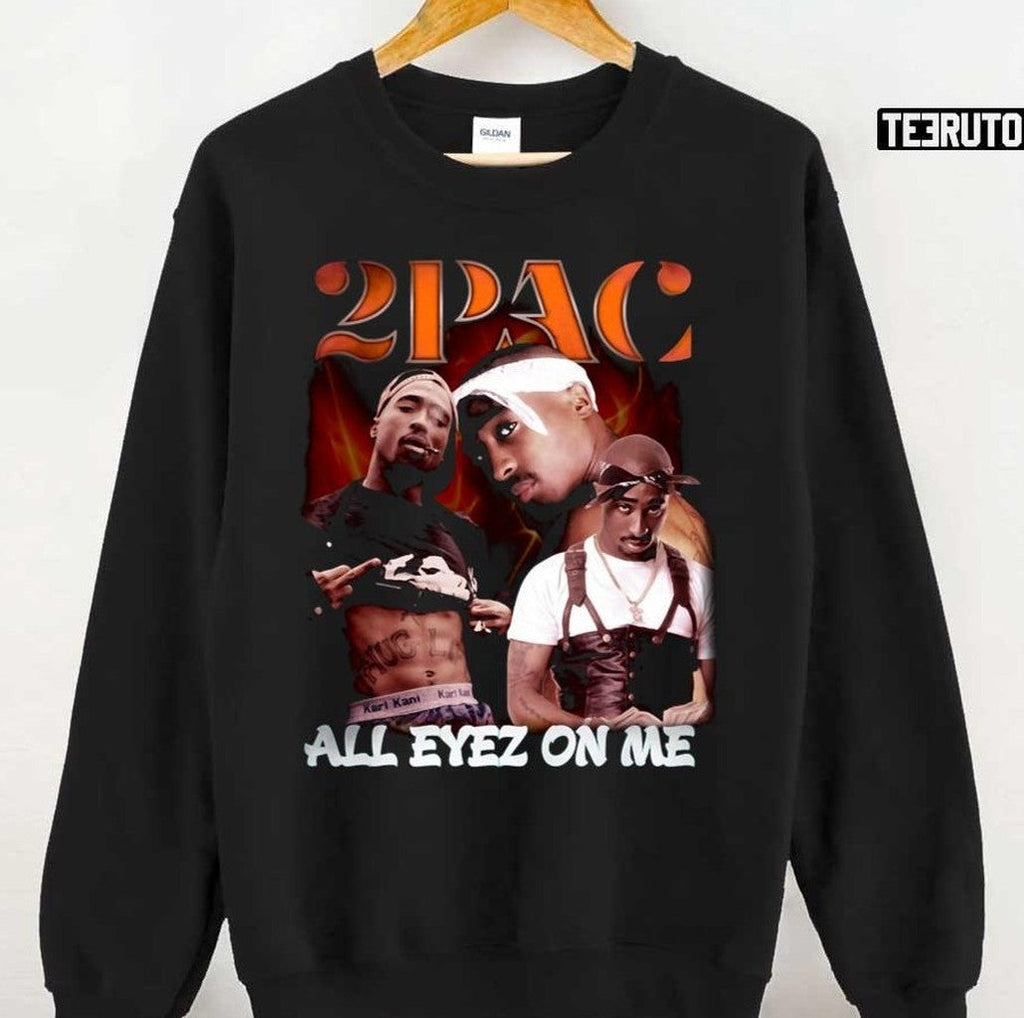2Pac Tupacs Legend Of Rap All Eyez On Me Unisex T-Shirt