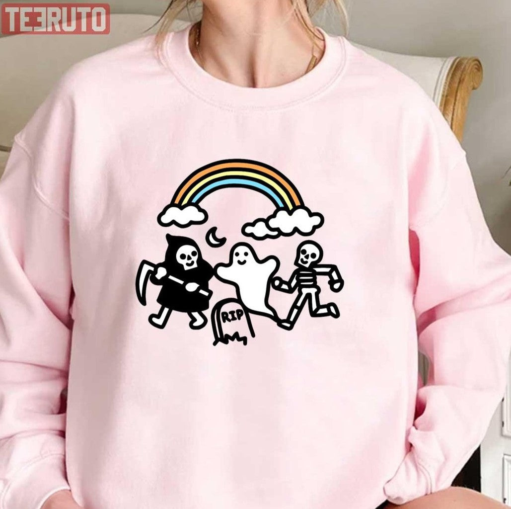 Spooky Pals Halloween Unisex T-Shirt