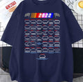 Schedule Nascar Cup Series 2022 Unisex T-Shirt