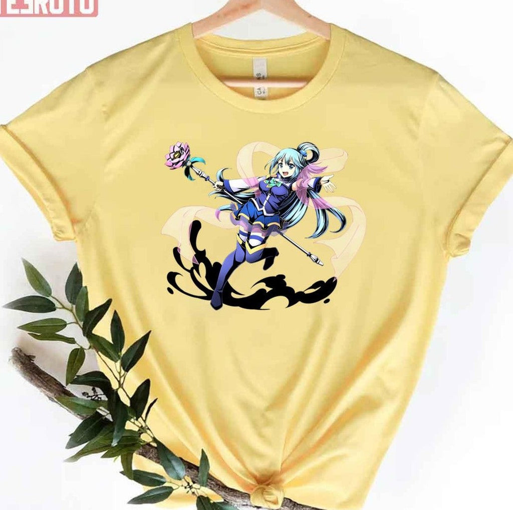 Aqua Kono Subarashii Sekai Ni Shukufuku Wo Give Blessings On This Wonderful World Unisex T-shirt