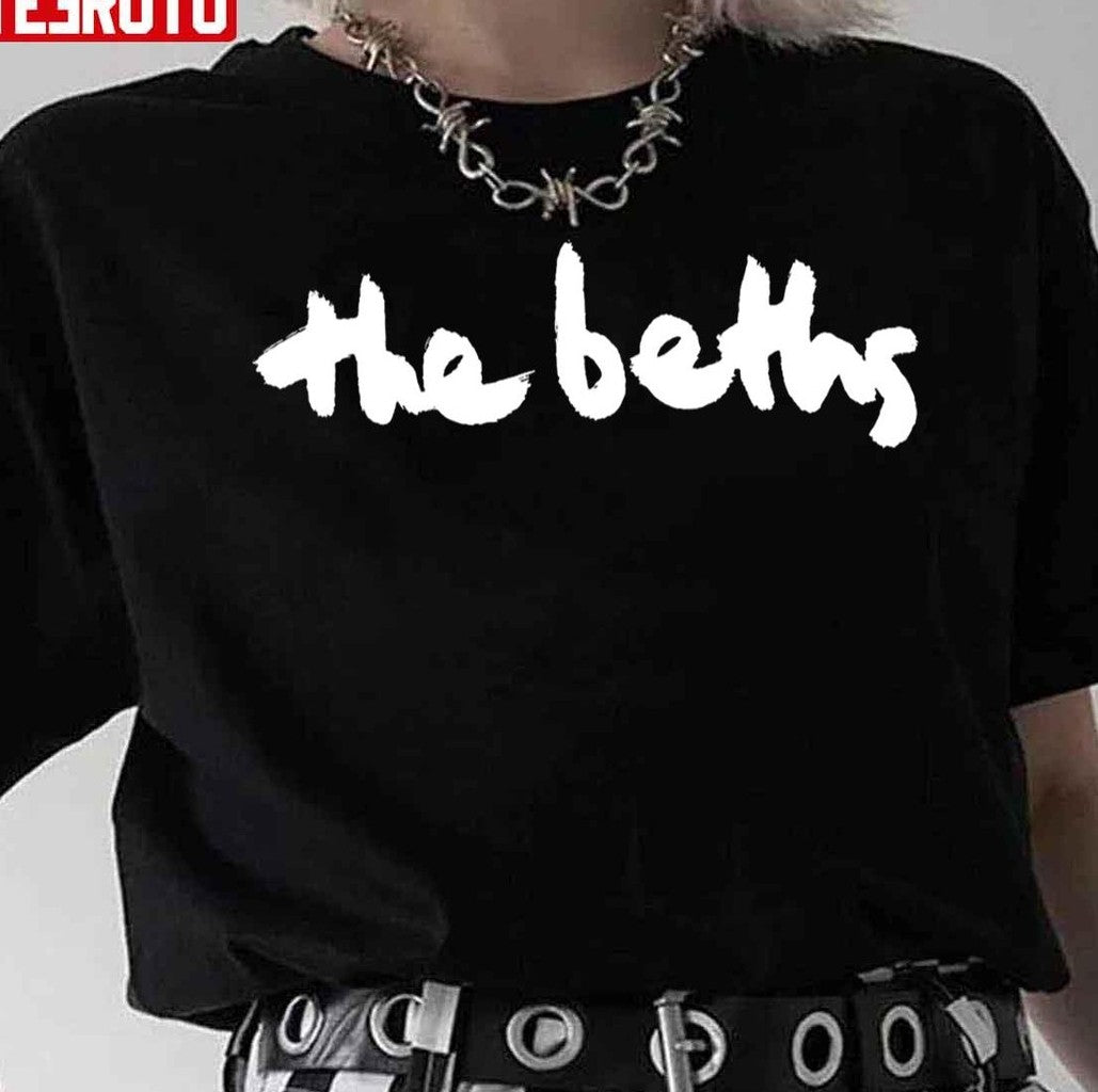 The Beths Band Logo White Unisex T-Shirt