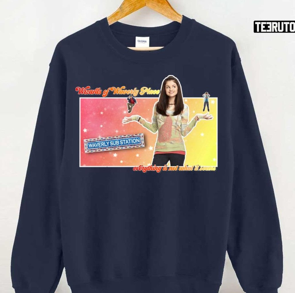 Retro Selena Gomez In Wizards Of Waverly Place Unisex T-Shirt