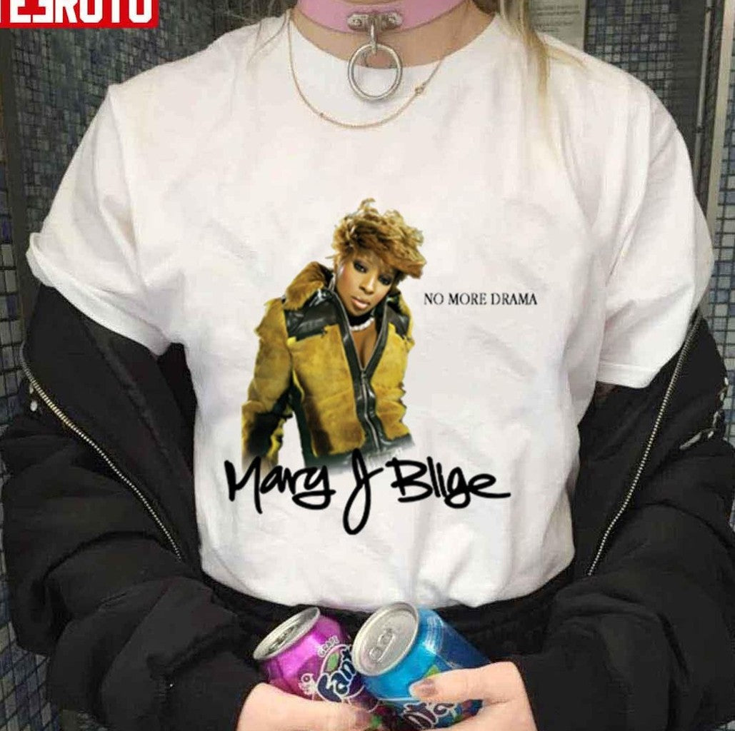 No More Drama Mary J Blige Vintage Graphic Unisex T-Shirt