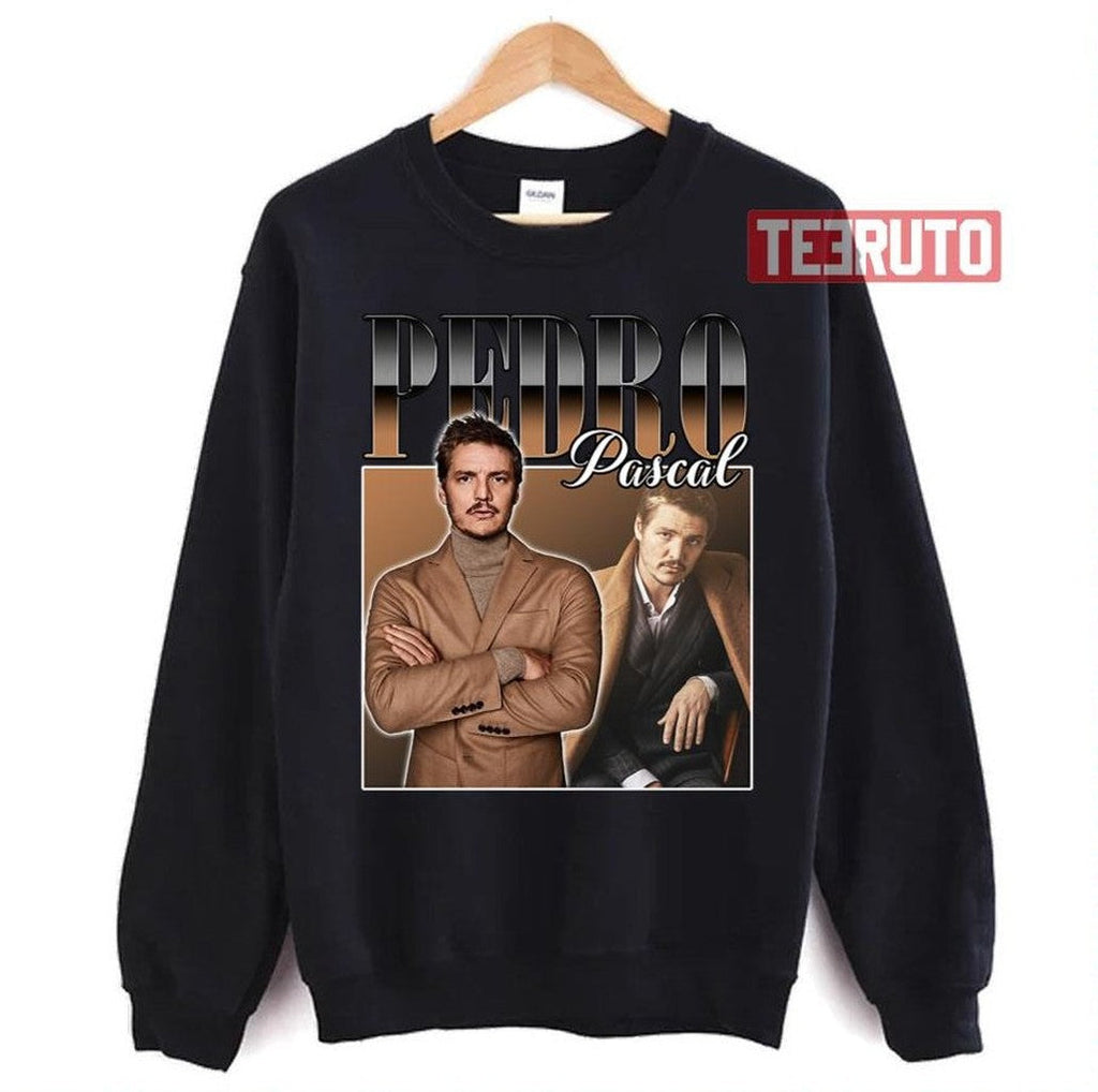 Pedro Pascal In Suits The Last Of Us Vintage 90's Bootleg Unisex T-Shirt