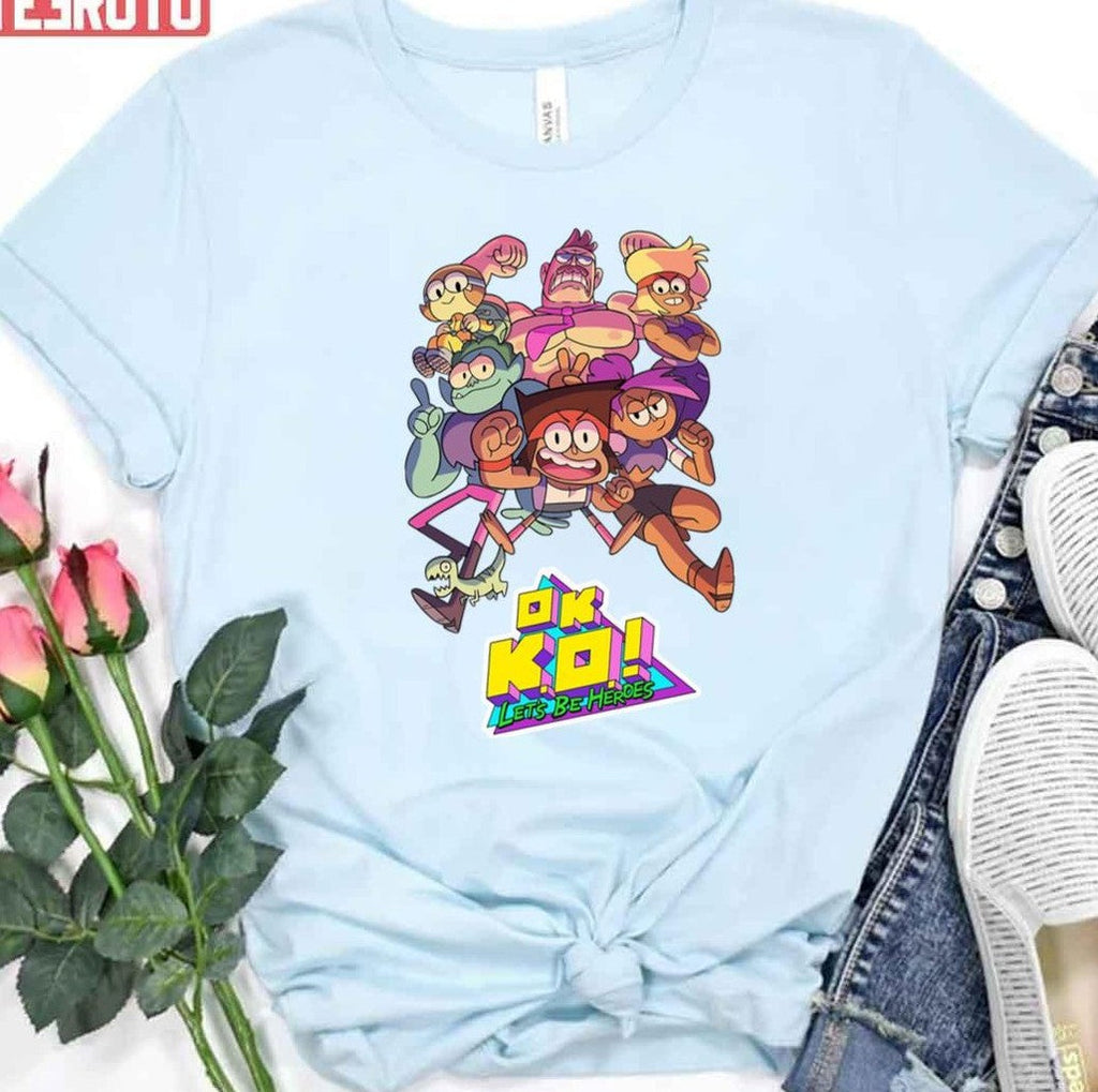 Ok K.O. Let's Be Heroes Unisex T-shirt