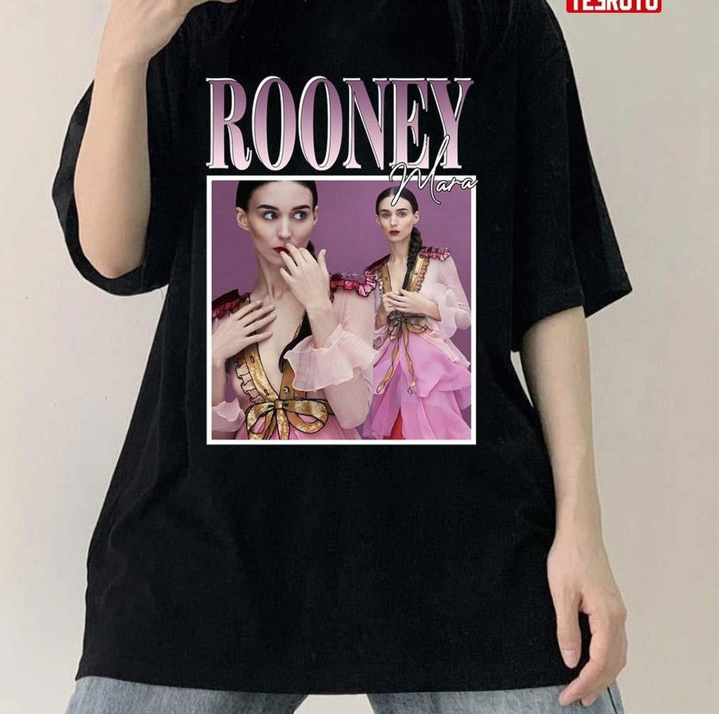 Rooney Mara Vinatge Bootleg Unisex T-Shirt