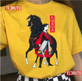 Beside Black Wind Illustration Mulan Unisex T-Shirt