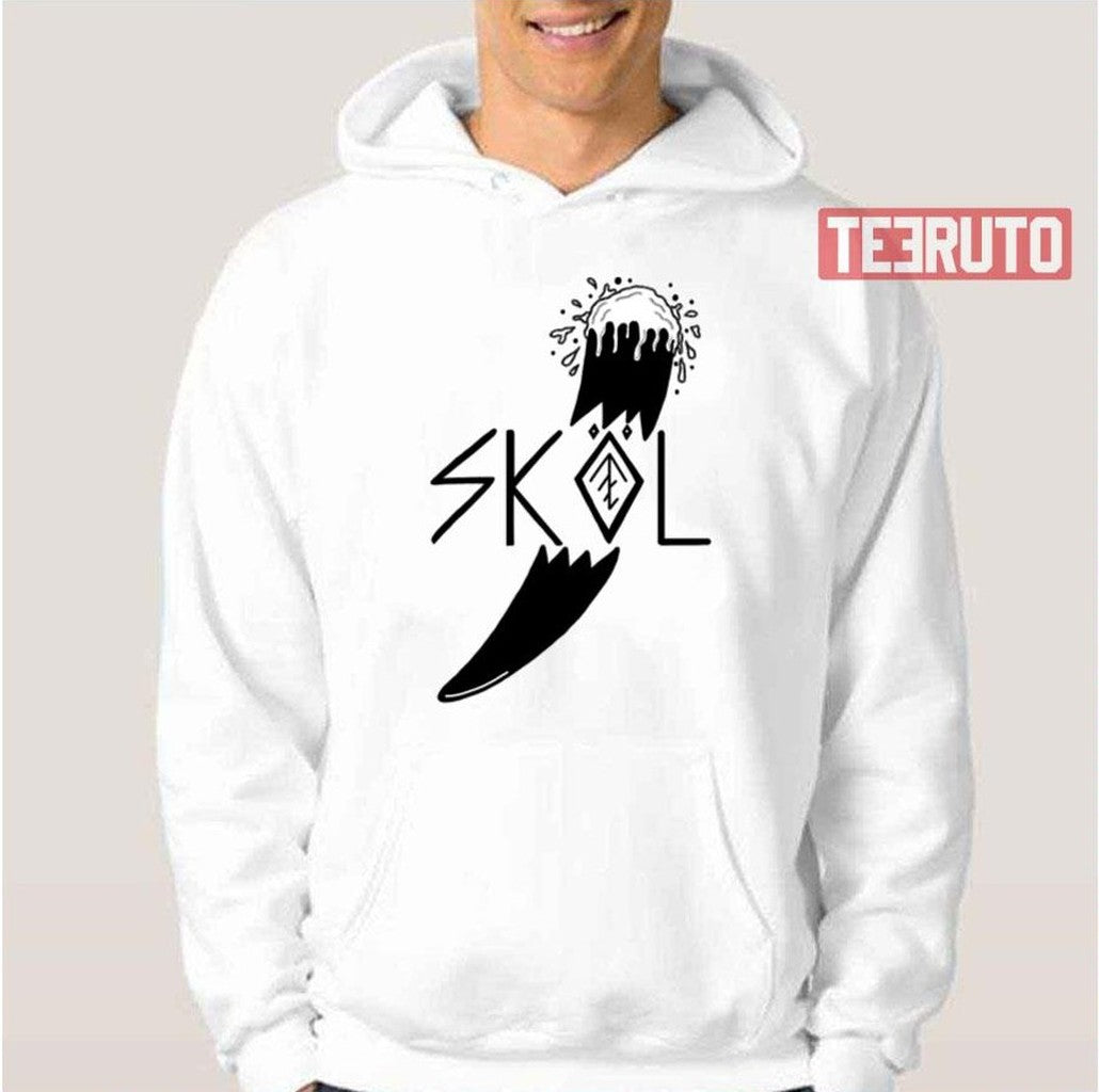 Skol Let´s Drink As The Vikings Of Valhalla Berserker Unisex Hoodie