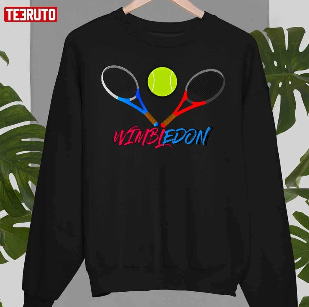 Tennis Wimbledon Artwork Unisex T-Shirt