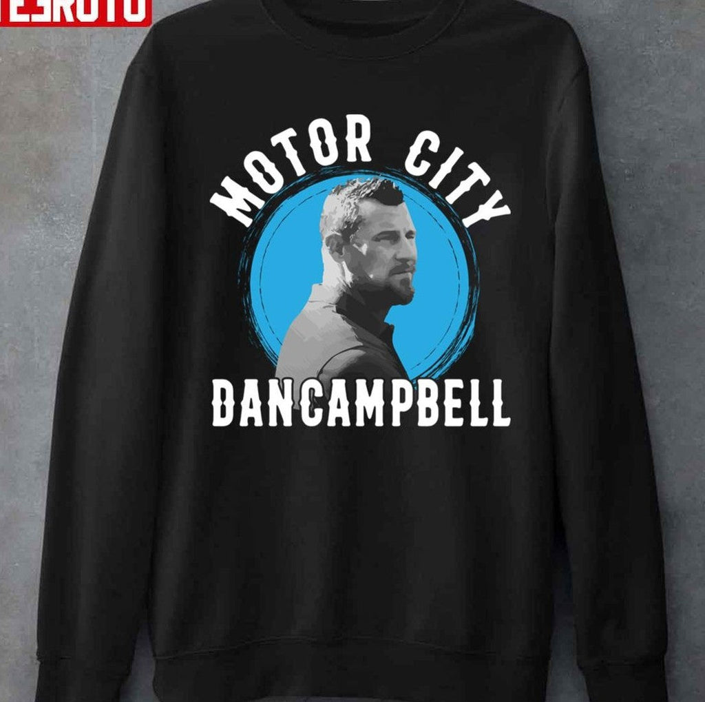 Motor City Dan Campbell The Hero Unisex T-Shirt
