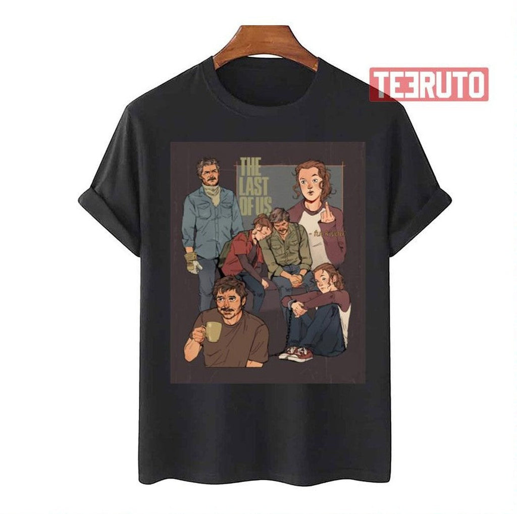 Moments Of The Last Of Us Serie Joel And Ellie Unisex T-Shirt