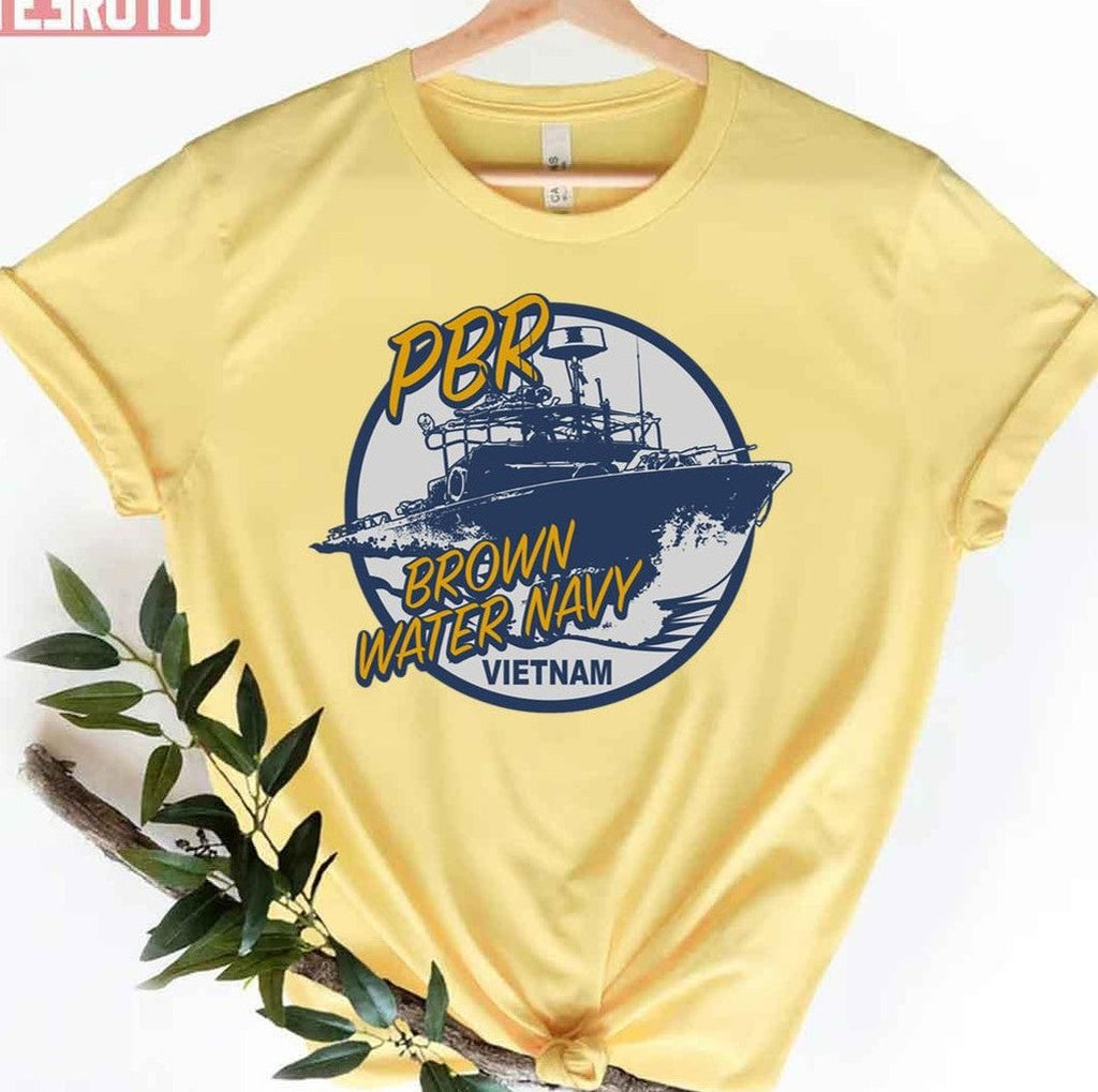 Pbr Brown Water Navy Vietnam Unisex T-Shirt