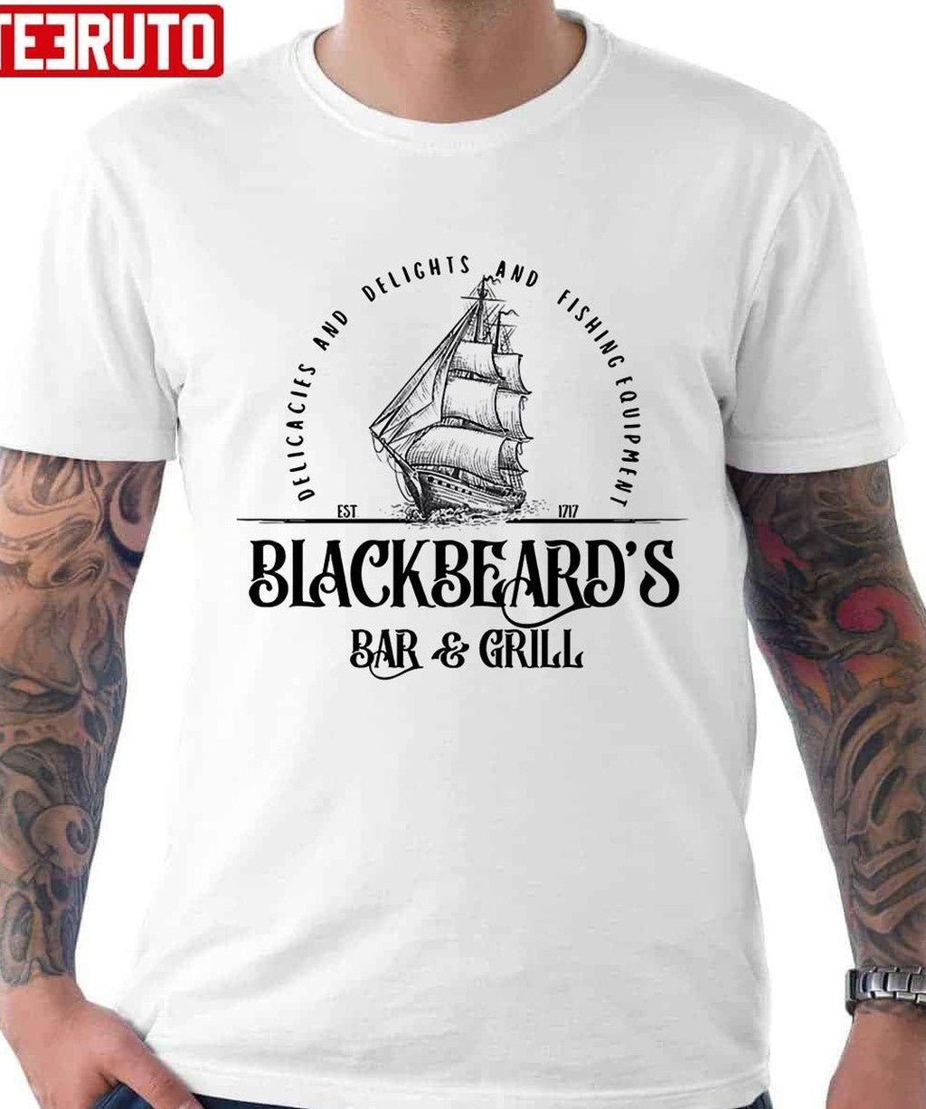 Our Flag Means Death Blackbeard's Bar And Grill Unisex T-Shirt