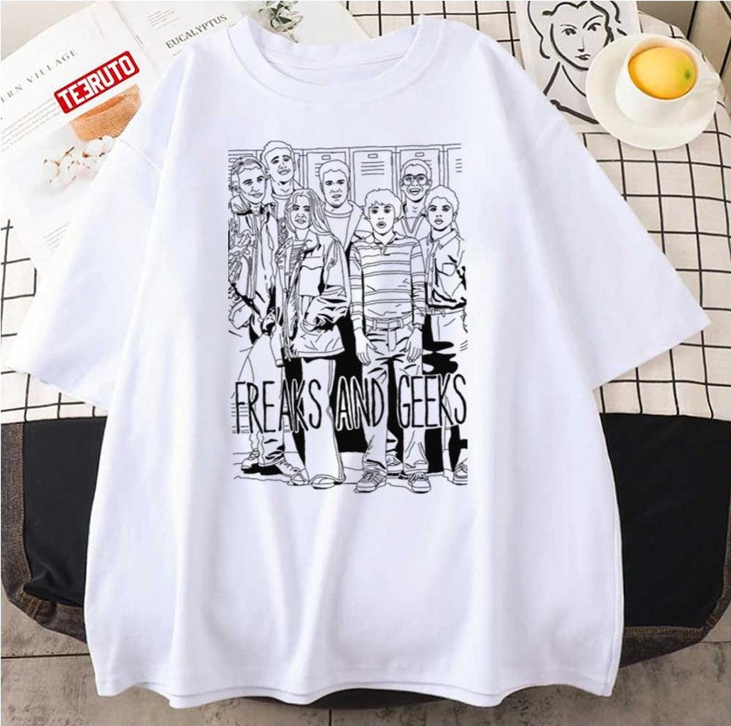 Outline Design Freaks And Geeks Unisex T-Shirt