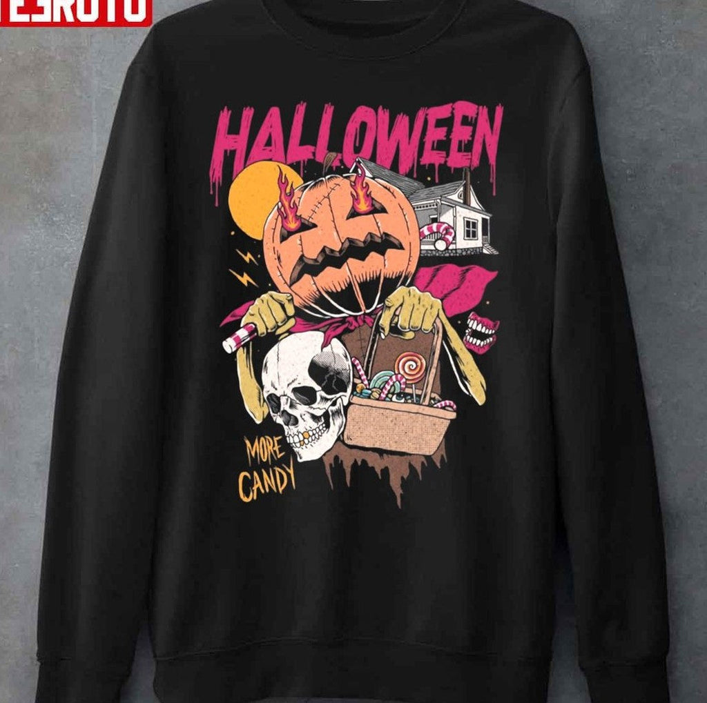 More Candy Halloween Unisex Sweatshirt