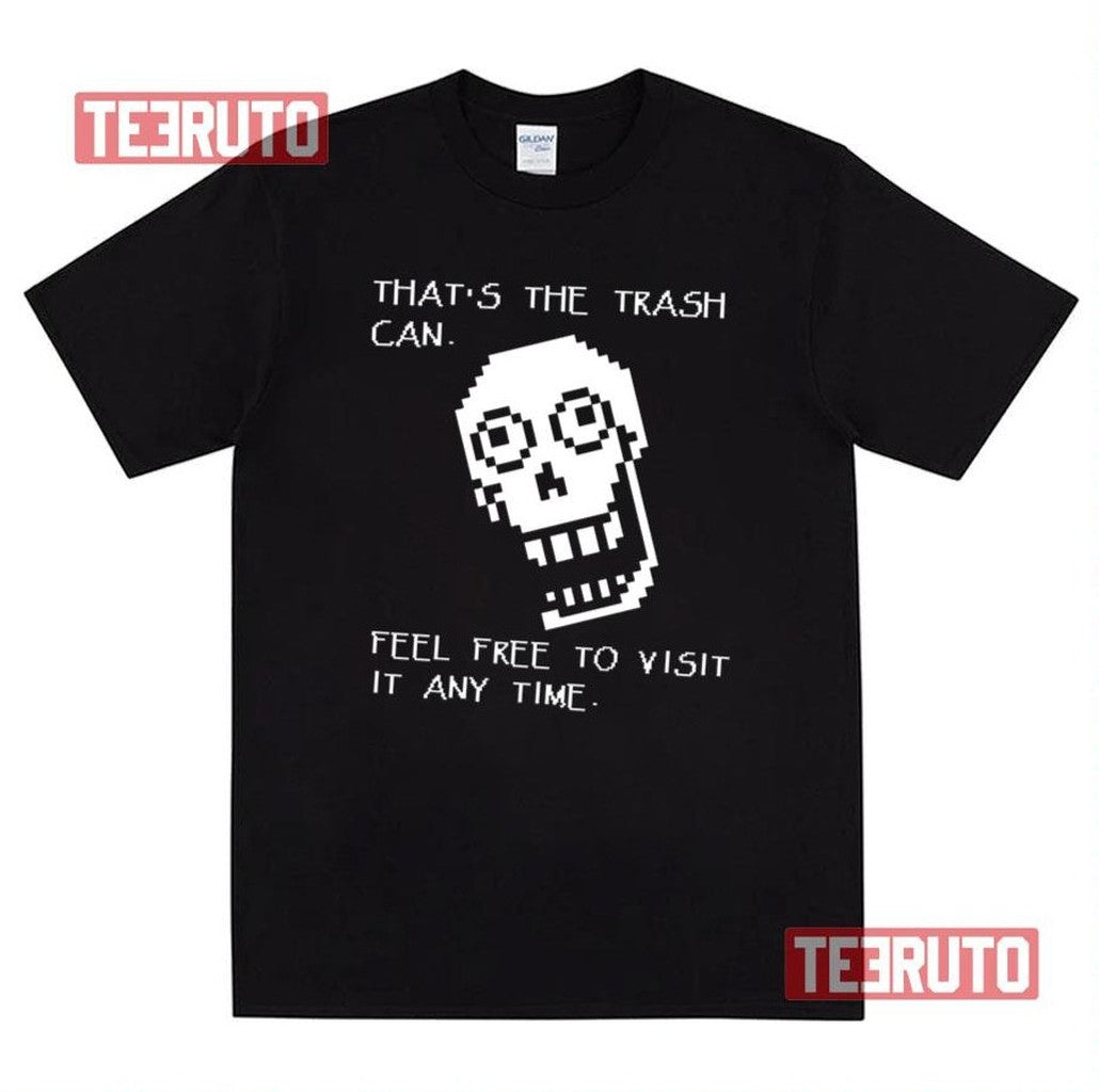 Papyrus Undertale Quotes Anytime Unisex T-Shirt