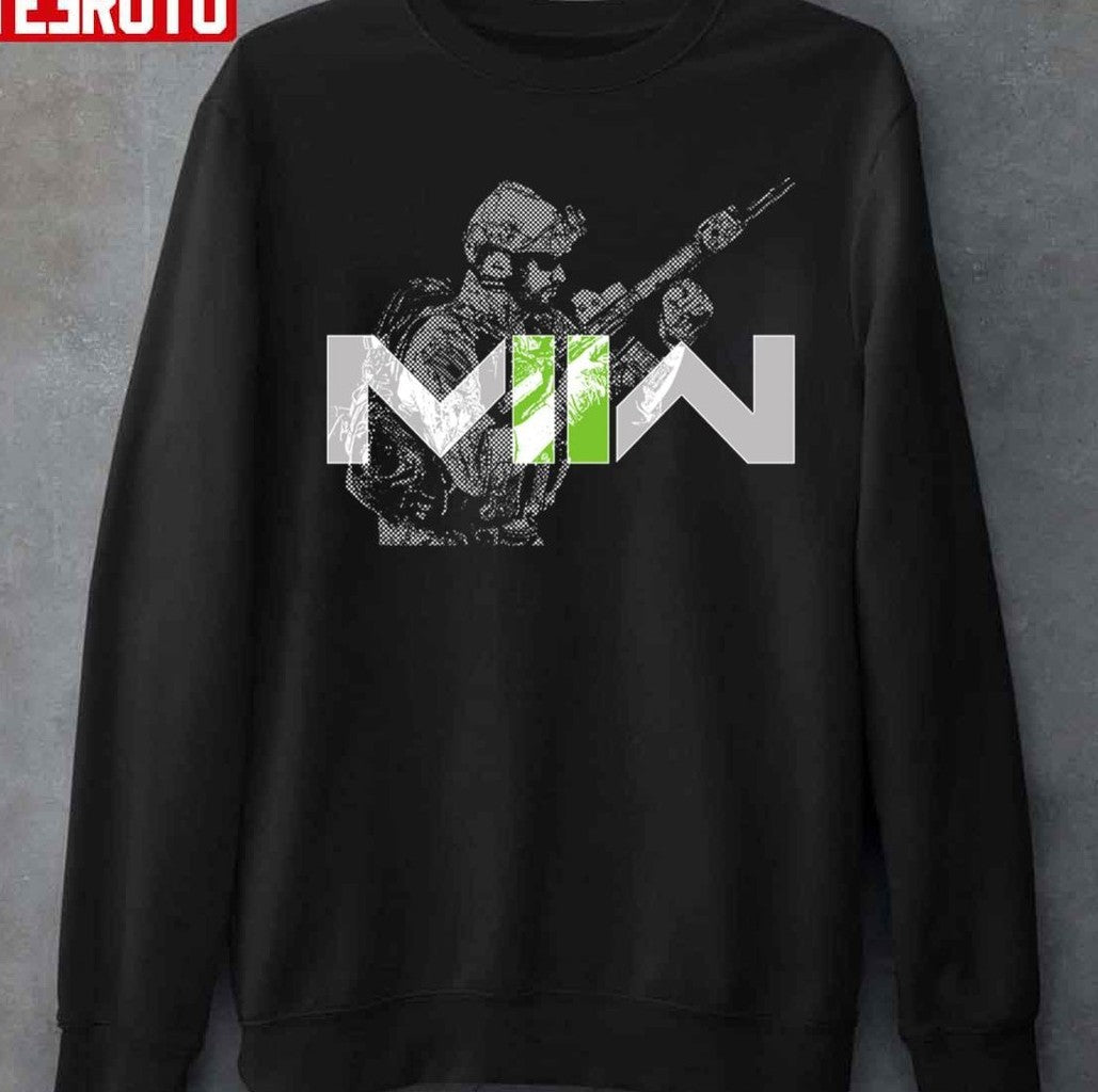 Modern Soldier Ready For Warfare 2 Game Unisex T-shirt