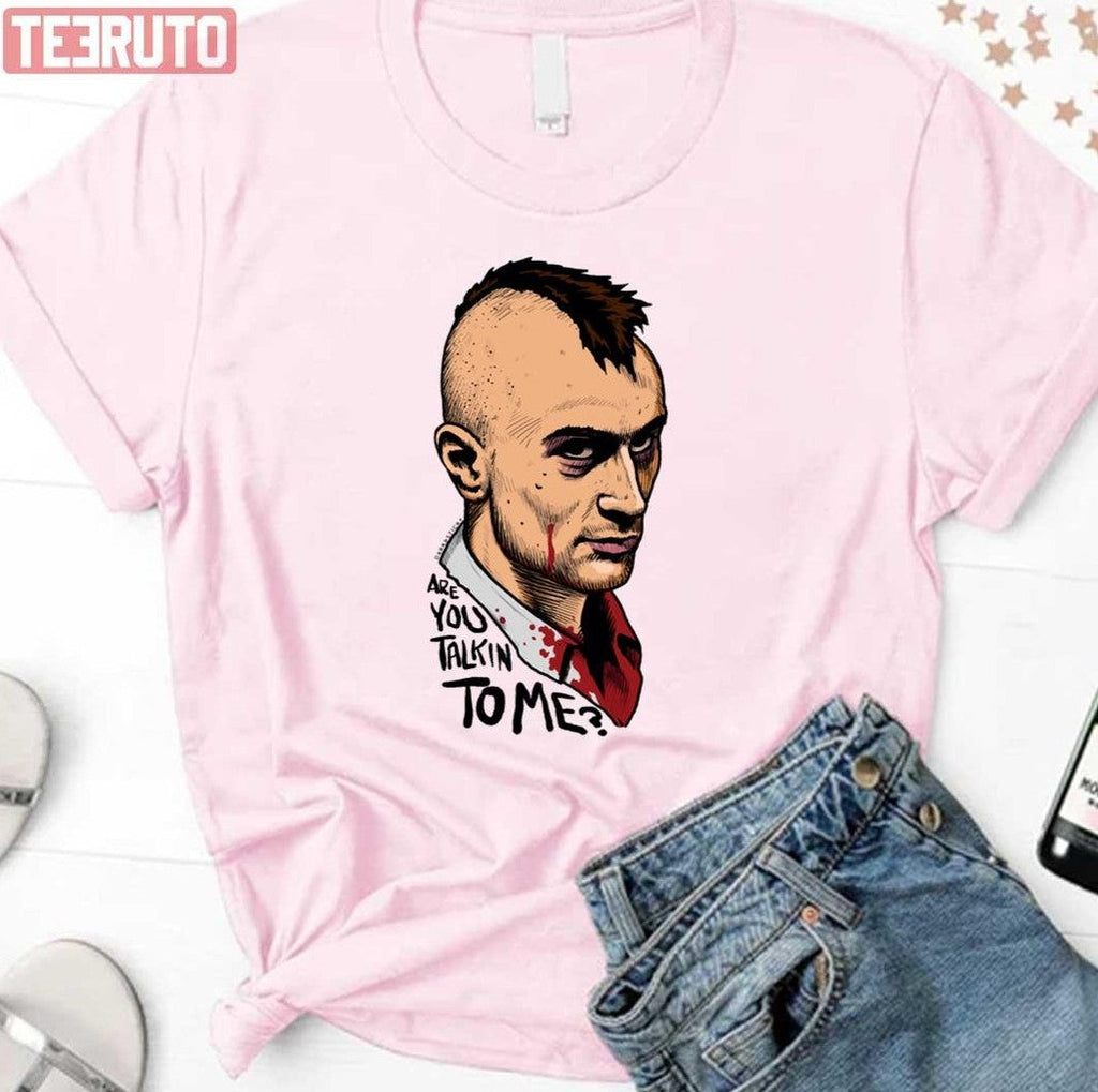 Sticker Travis Bickle Are You Talkin To Me Taxi Driver Unisex Sweatshirt