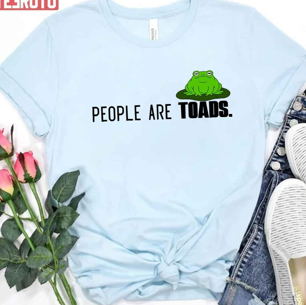 Mona Iconic Line People Are Toads Unisex T-Shirt