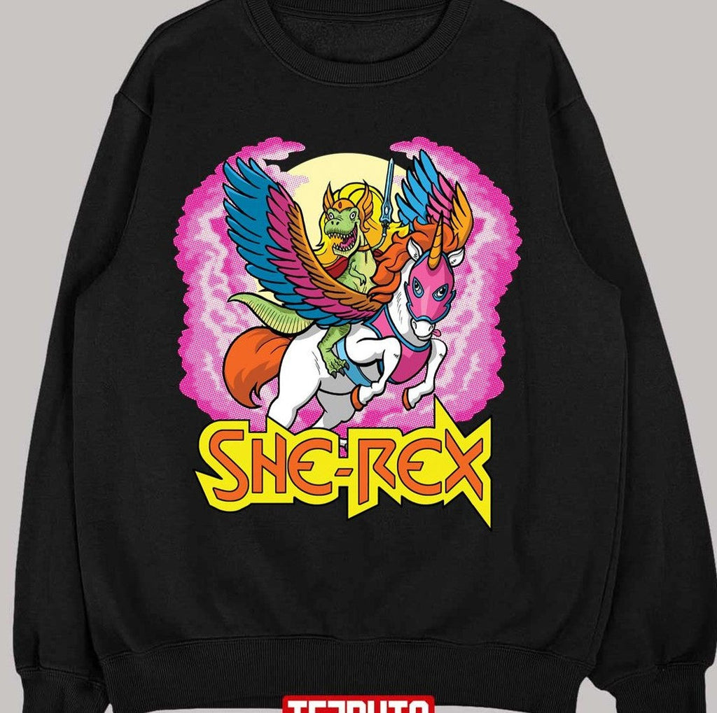 She Rex Prehistoric Princess Of Power Unisex T-shirt