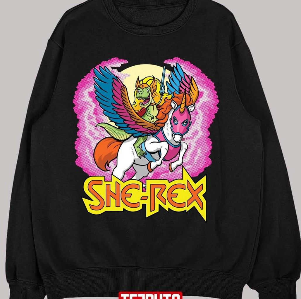 She Rex Prehistoric Princess Of Power Unisex T-shirt