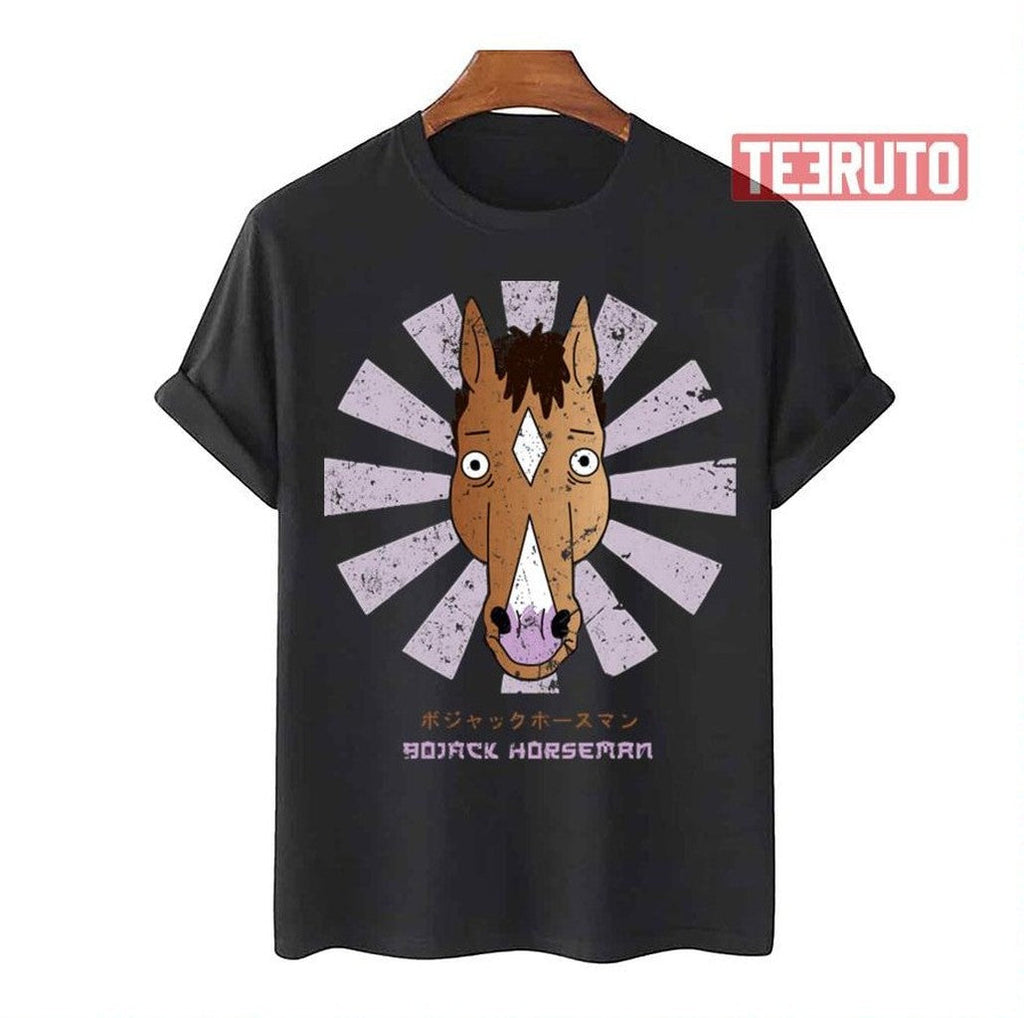 Retro Japanese Bojack Horseman Unisex T-Shirt