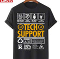 Tech Support Funny It Helpdesk Graphic Unisex Sweatshirt