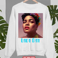 Beautiful Illustration Of Jazz Diva Billie Holiday Lady Day Unisex Sweatshirt