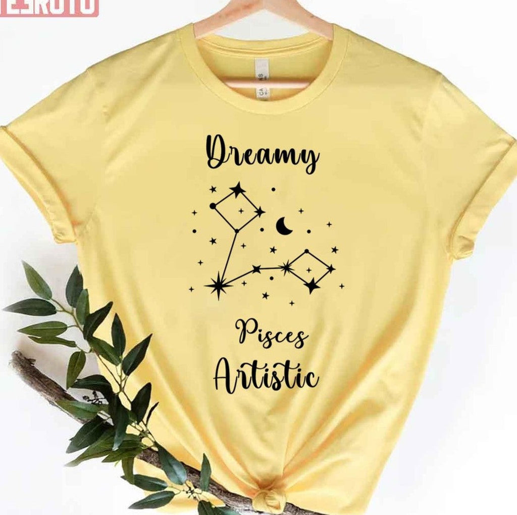 Pisces Dreamy And Artistic Unisex T-Shirt