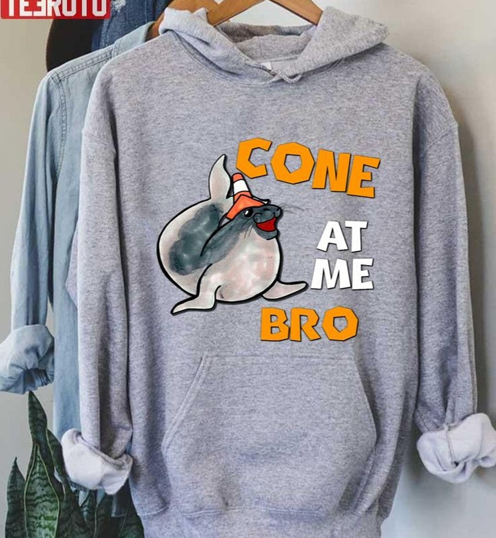 Neil The Seal Cone At Me Bro Unisex T-Shirt