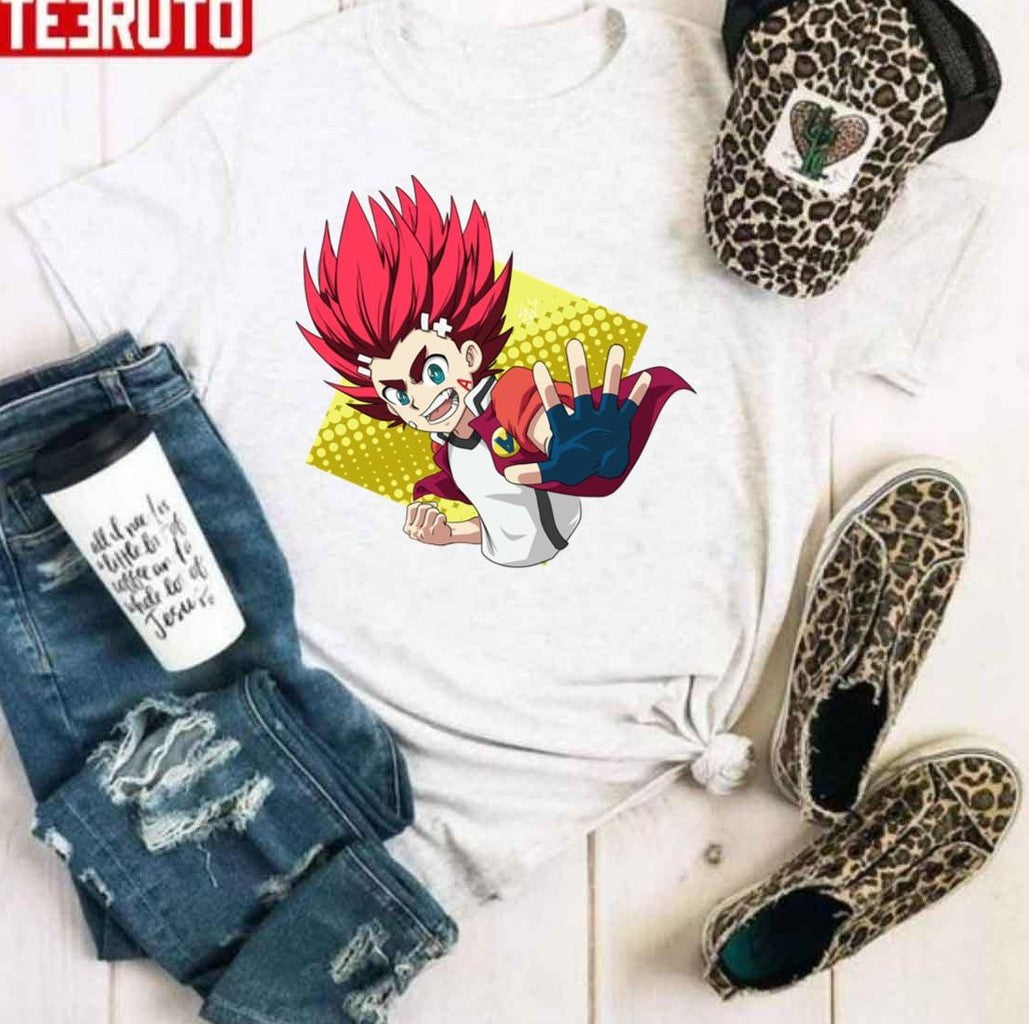 Super Aiger Akabane From Beyblade Burst Turbo Unisex Hoodie