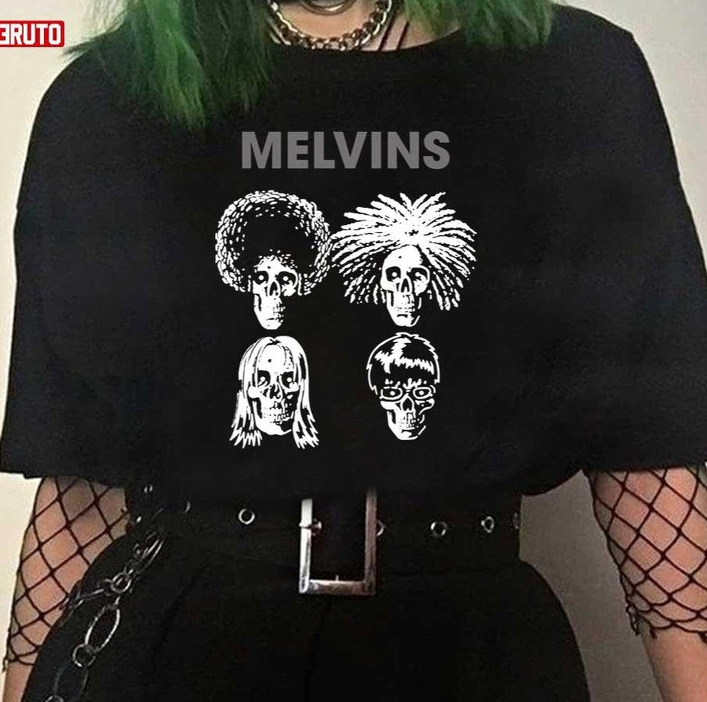 Skull Melvins Band Unisex T-Shirt