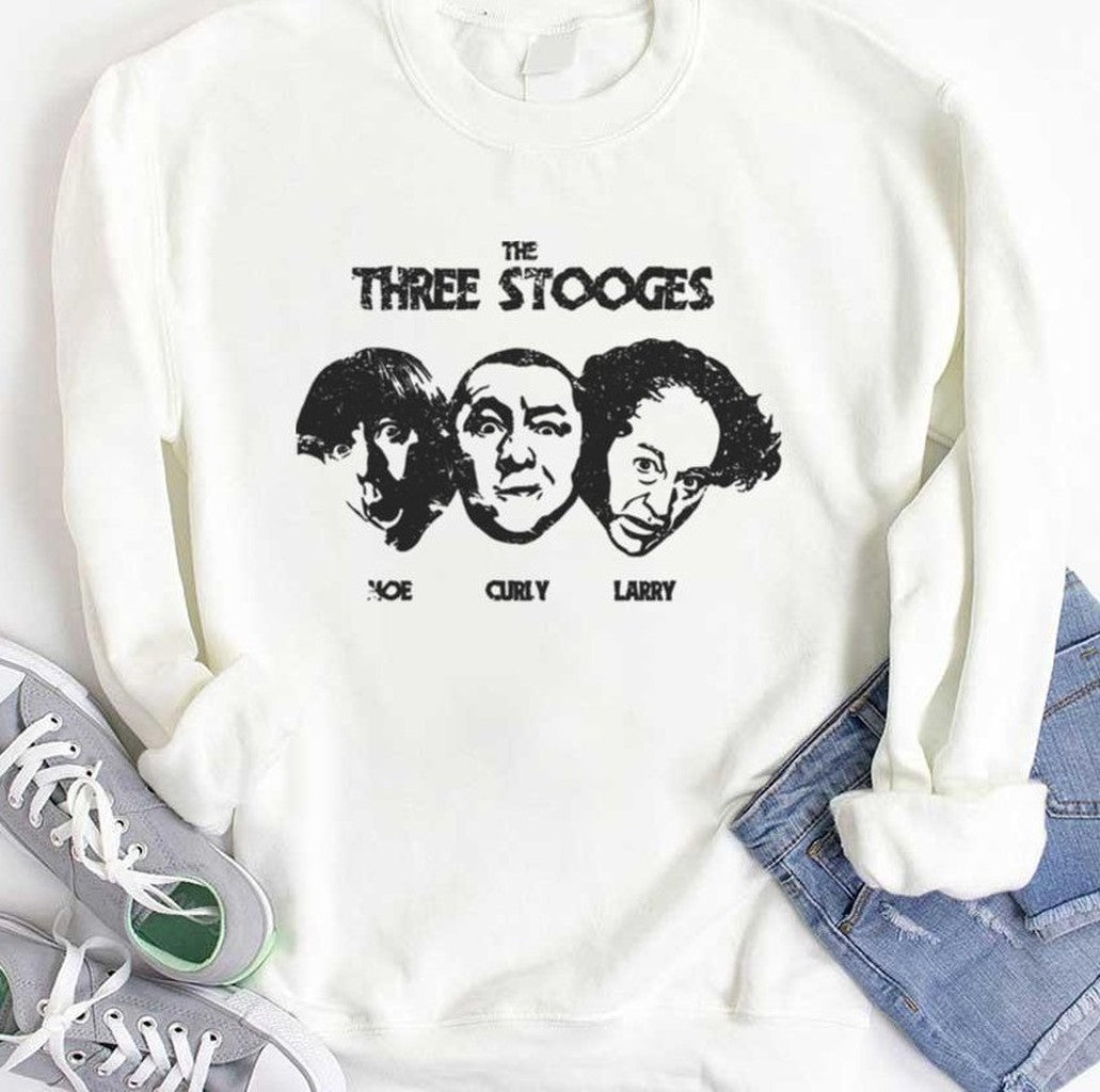 Moe Larry Curly The Three Stooges Unisex T-shirt