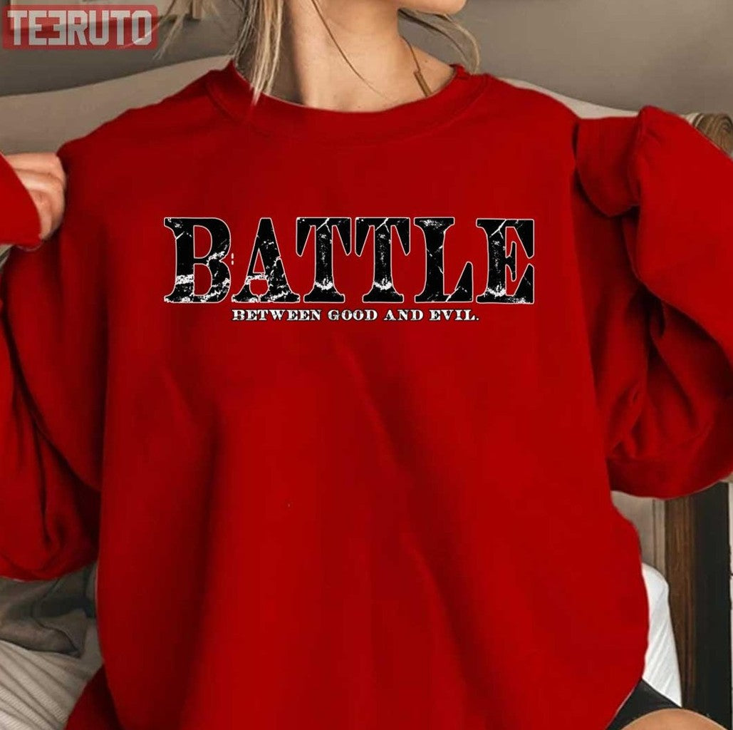 Battle Between Good And Evil Warrior Nun Unisex Sweatshirt