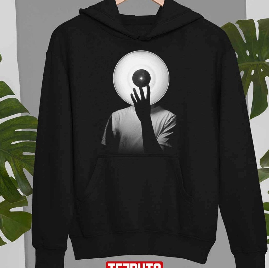 Retro Deep House Music Dj Turntable Vinyl Record Unisex Sweatshirt