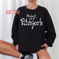 Project Pitchfork White Logo She Past Away Unisex Sweatshirt