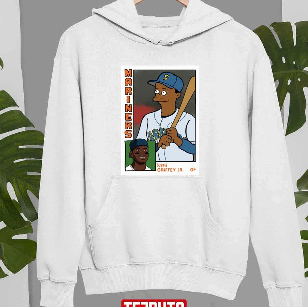 24 Baseball Card Ken Griffey Jr Unisex Sweatshirt