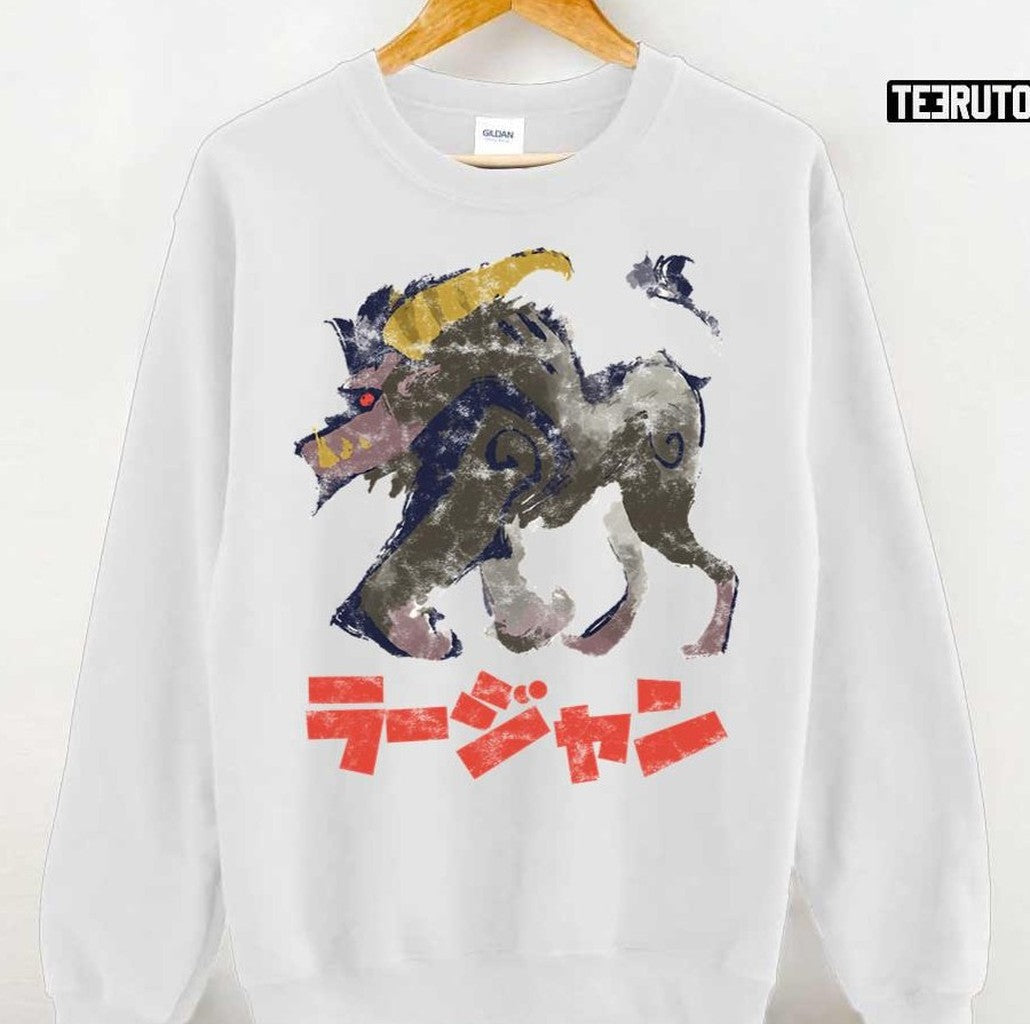 Rajang Kanji Icon Monster Hunter Rise Game Unisex T-Shirt