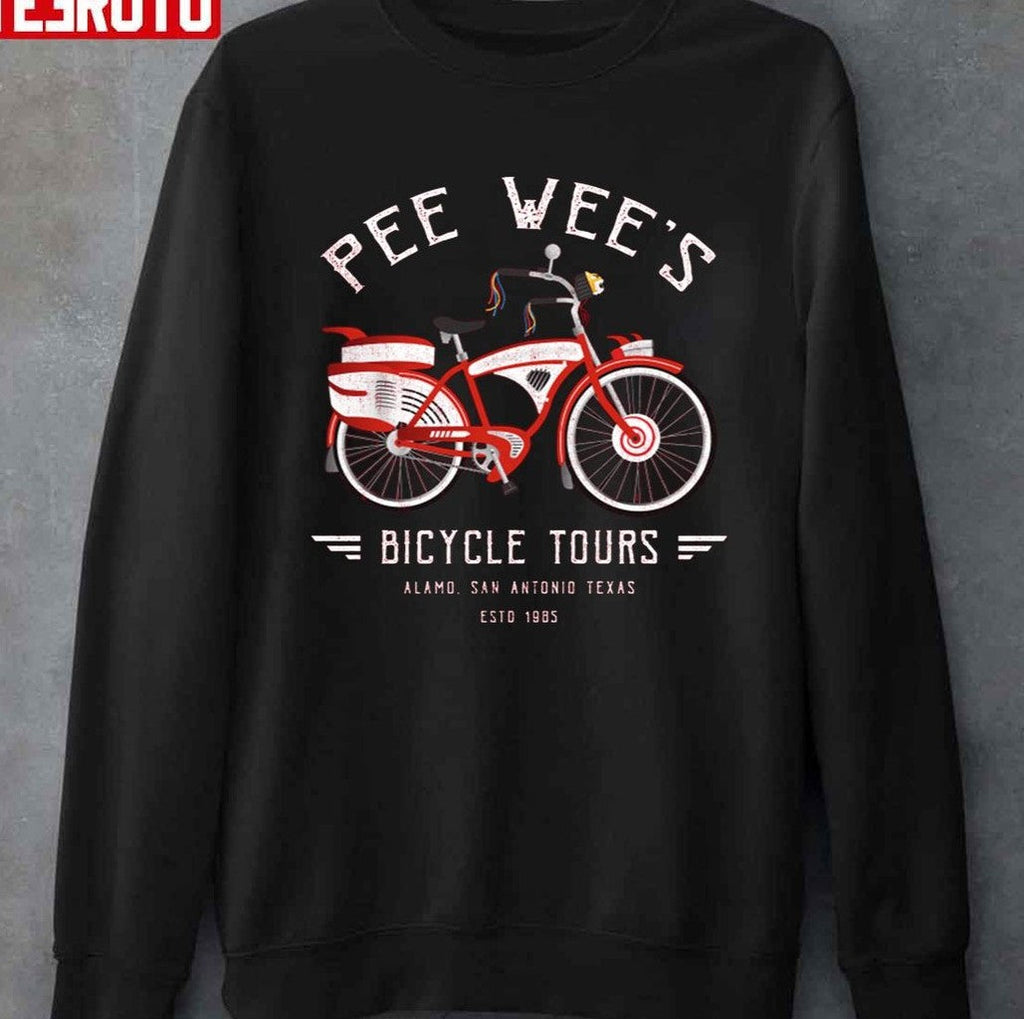 Pee Wee's Bicycle Tours Unisex T-Shirt