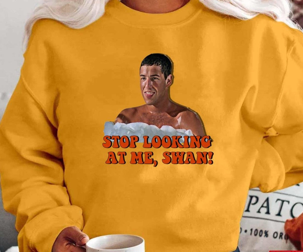 Billy Madison Stop Looking At Me Swan Unisex T-Shirt