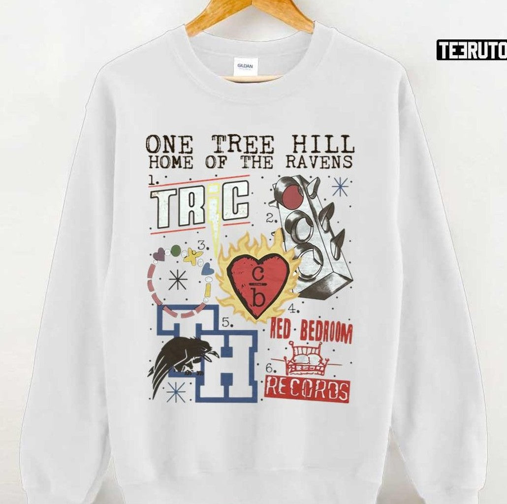 One Tree Hill Home Of The Ravens Vintage Retro Unisex T-Shirt