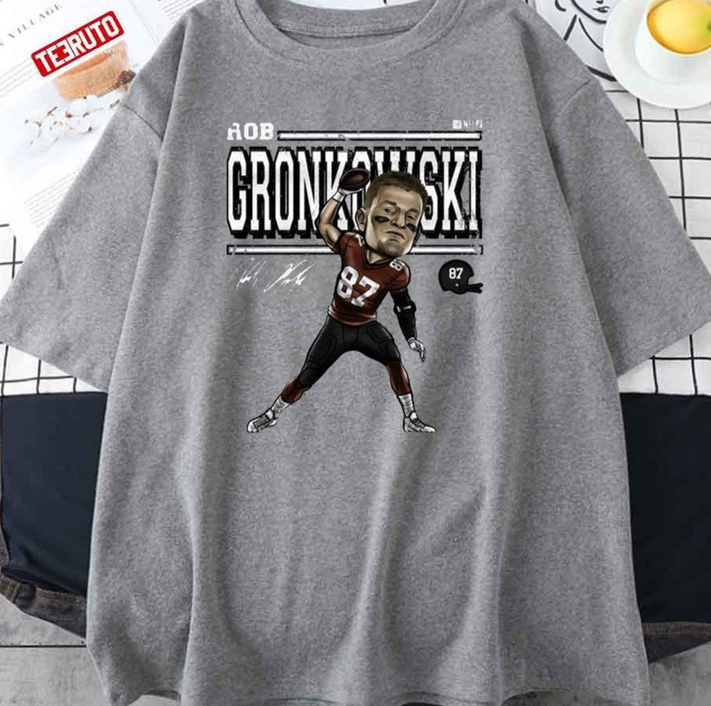 Rob Gronkowski Cartoon Unisex T-Shirt