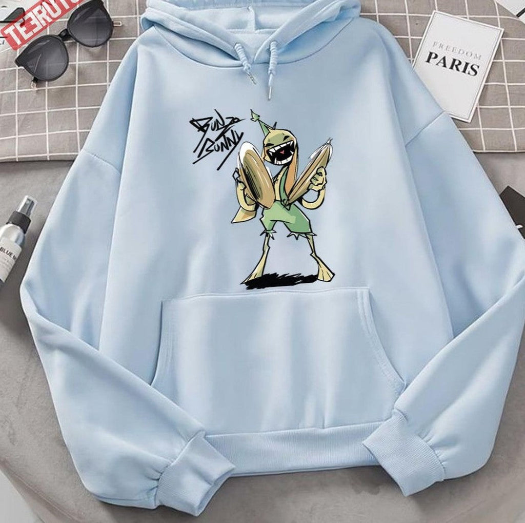 Scary Bunzo The Bunny Unisex Hoodie