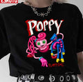Poppy Playtime Mommy Long Legs And Huggy Wuggy Unisex T-Shirt