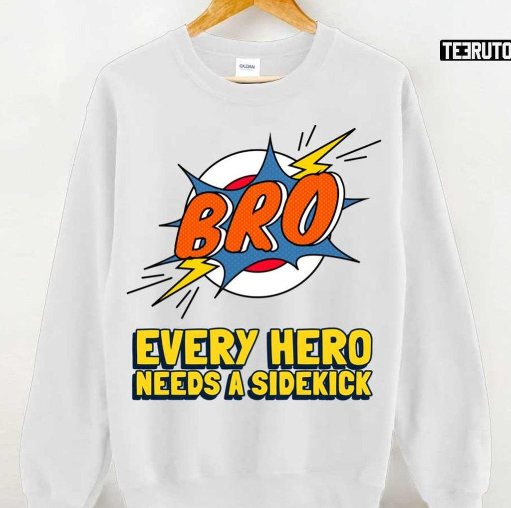 My Big Brother Is My Hero Big Hero Cartoon Unisex Sweatshirt