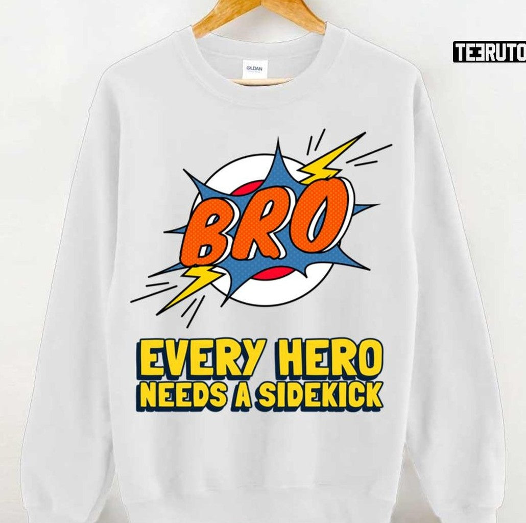 My Big Brother Is My Hero Big Hero Cartoon Unisex Sweatshirt