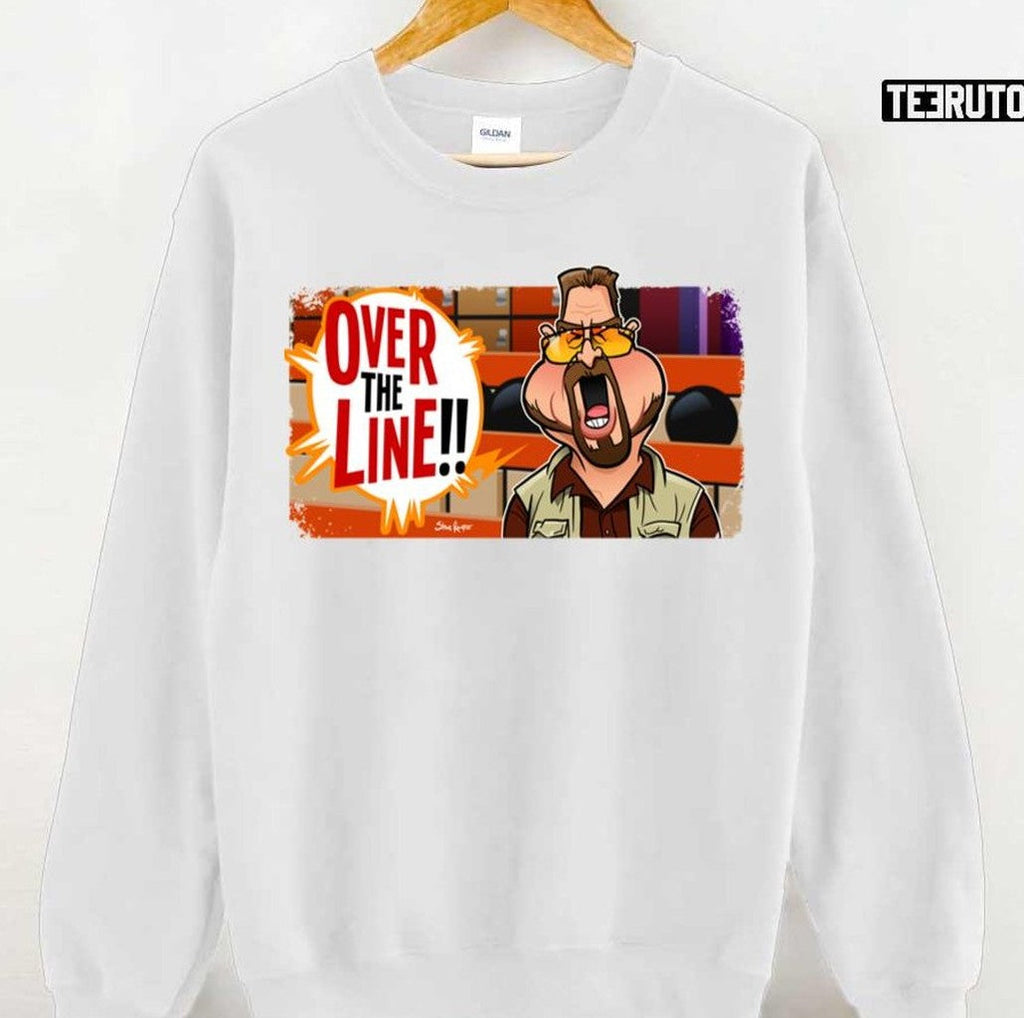 Over The Line The Big Lebowski Unisex T-Shirt