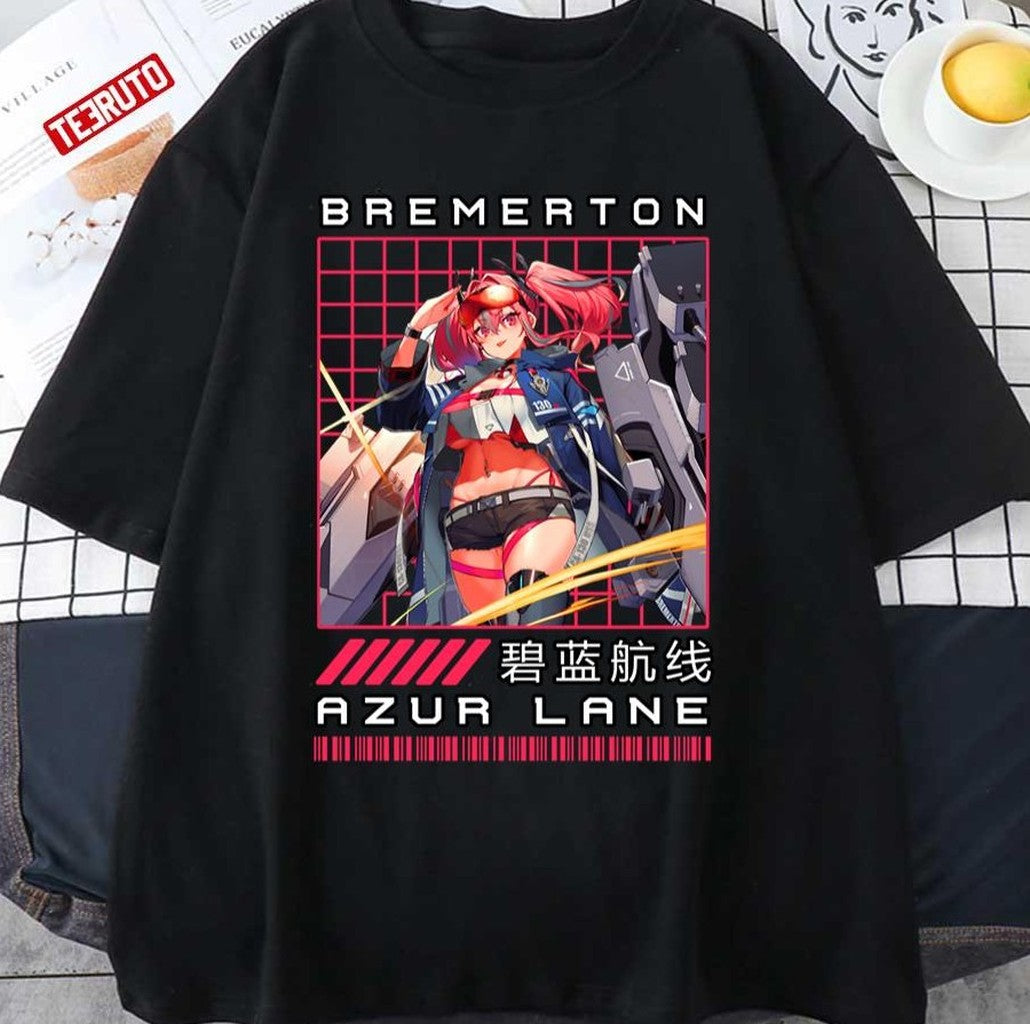 Anniversary Gift Azur Lane Bremerton Character Art Unisex T-shirt