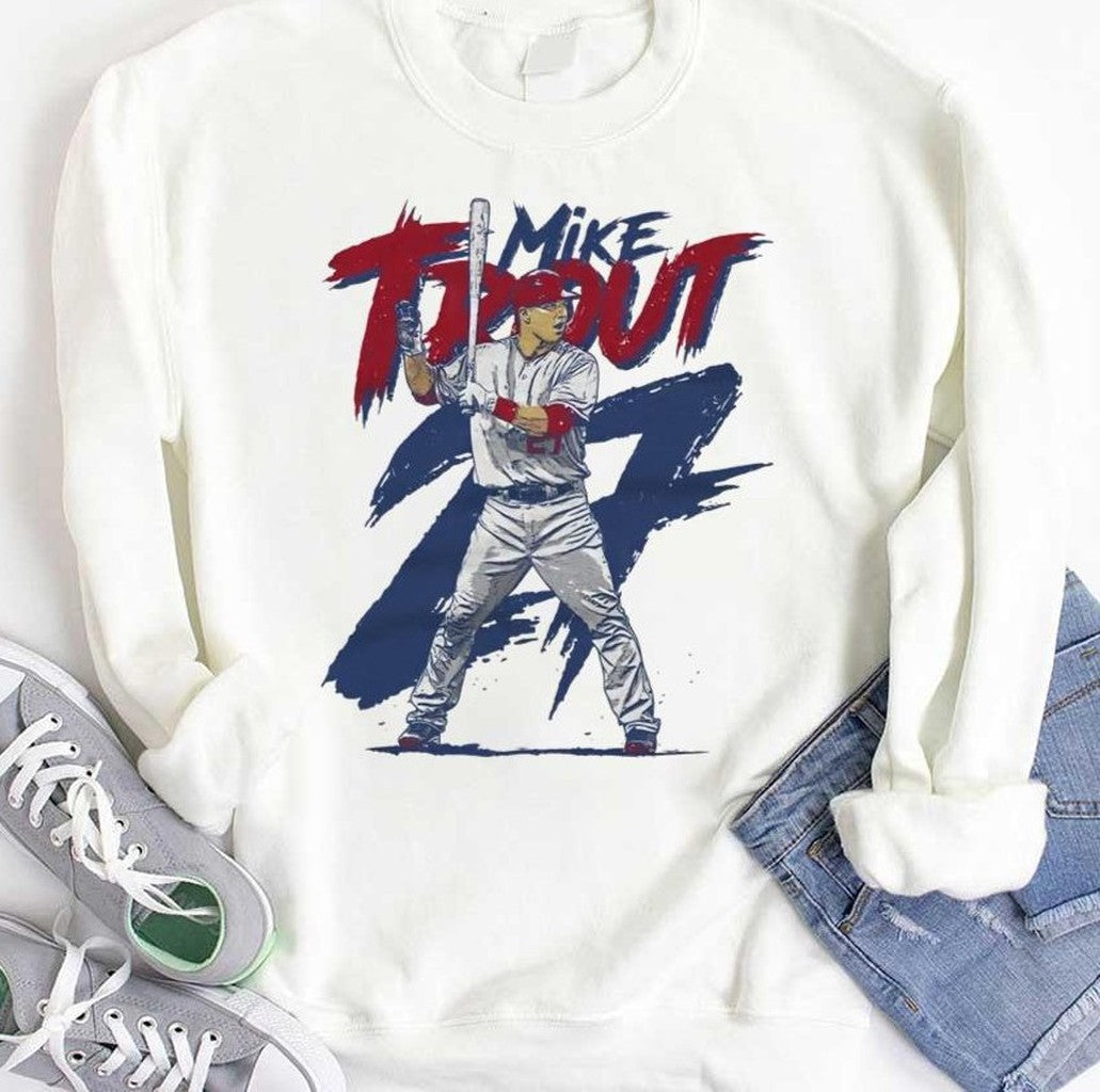 Baseball Mike Trout Sports Design Unisex Hoodie