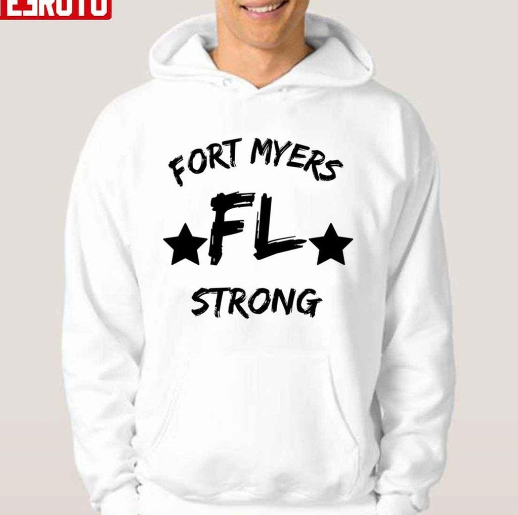 Black Fort Myers Fl Florida Strong Unisex T-shirt